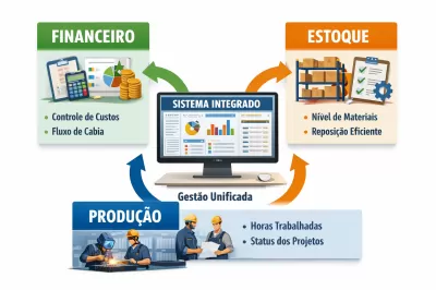 Programa para Serralheria: como organizar financeiro, produção e estoque em um único sistema