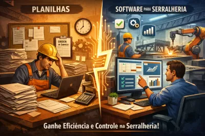 Software para serralheria x planilhas: qual é a melhor opção para serralheiros?