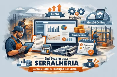 Software para Serralheria: Controle Total da Produção e Lucro em um Só Lugar