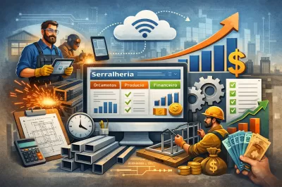 Como um Software para Serralheria Pode Dobrar a Produtividade da Sua Oficina