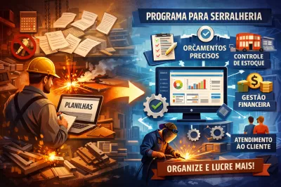 Qual é o Melhor Programa para Serralheria? Veja o Que Não Pode Faltar