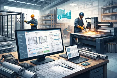 Programa Para Serralheria: Como Otimizar A Produção Metálica E Reduzir Desperdícios