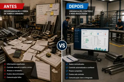 Cansado da Bagunça? Veja Como um Sistema para Serralheria Resolve