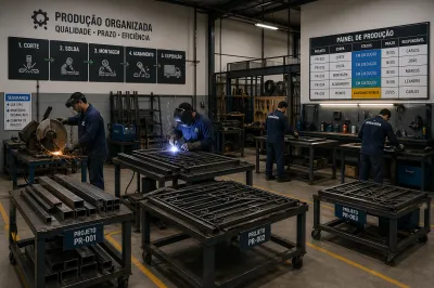 Sistema para Serralheria: Controle Total de Orçamentos e Produção