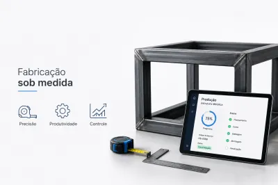Sistema para Serralheria: Controle Total da Sua Produção Metalúrgica