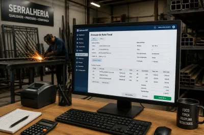 Melhor Sistema para Gerar Nota Fiscal para Serralherias em 2026