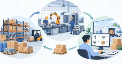 Sistema de Gestão Industrial: Como Integrar Produção, Estoque e Compras
