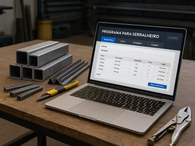 A importância de um programa para serralheiro no controle de produção e prazos