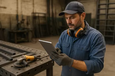 Checklist digital na ordem de serviço para serralheiro: precisão, produtividade e credibilidade