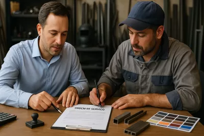 Ordem de serviço para serralheiro: guia completo, modelo prático e passos para implementar