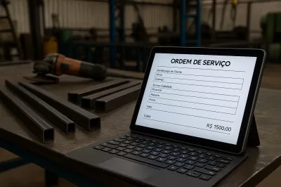 Ordem de Serviço Serralheria: Como Estruturar e Digitalizar para Reduzir Perdas e Aumentar a Eficiência