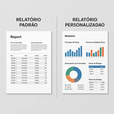 Personalização de Relatórios no Sistema para Serralheria