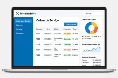 SerralheriaPro: Automação Completa da Ordem de Serviço Serralheria