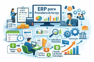 7 benefícios de usar um ERP para prestadores de serviço na gestão financeira