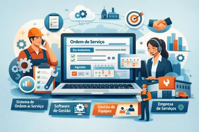 Sistema de Controle de Ordem de Serviço: Como Automatizar Processos e Aumentar a Produtividade da Sua Empresa em Até 40%