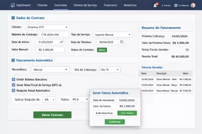 ERP para prestadores de serviço: como organizar financeiro, contratos e faturamento em um só lugar