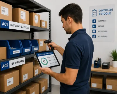 ERP para Serviço com Financeiro, Estoque e Atendimento Integrados
