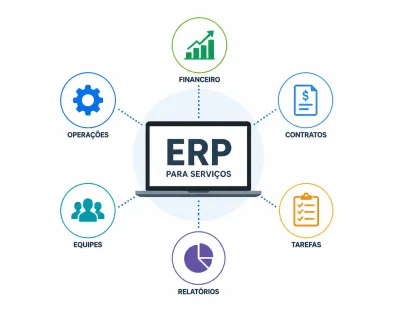 ERP para Serviço: Tenha Controle Financeiro e Operacional em Tempo Real