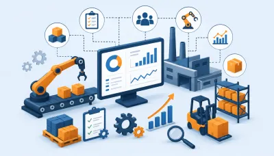 Como um Sistema de Controle de Produção Reduz Custos e Aumenta a Produtividade