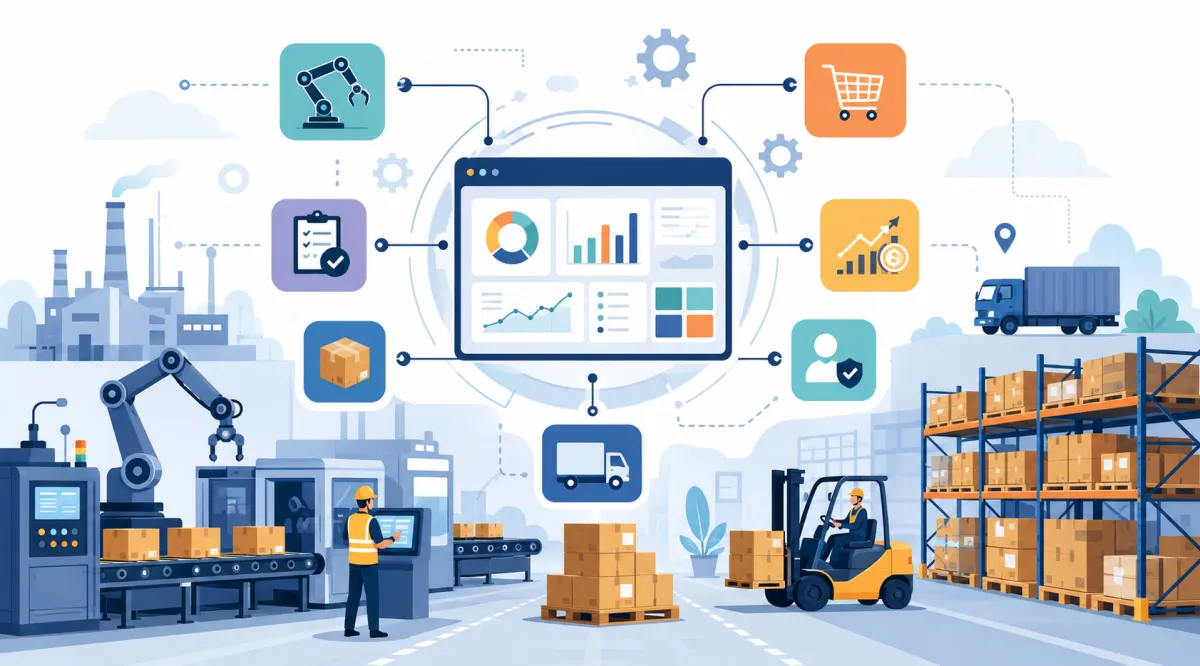 Sistema ERP para Indústria: Guia Completo para Modernizar a Gestão Industrial