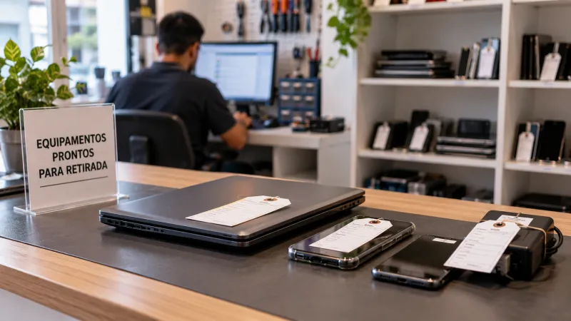 Sistema de Ordem de Serviço: Como Controlar Equipamentos Prontos que os Clientes Não Retiram?
