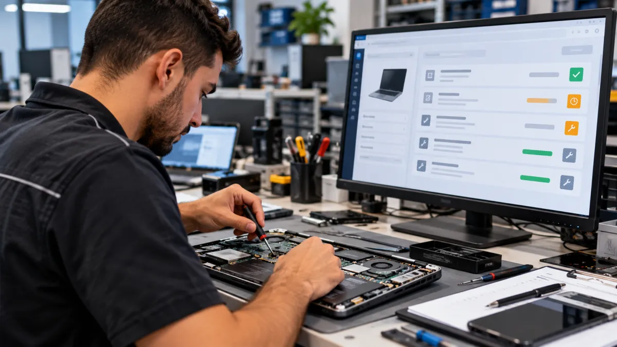 Sistema de Ordem de Serviço: Como Organizar Reparos com Vários Defeitos no Mesmo Equipamento?