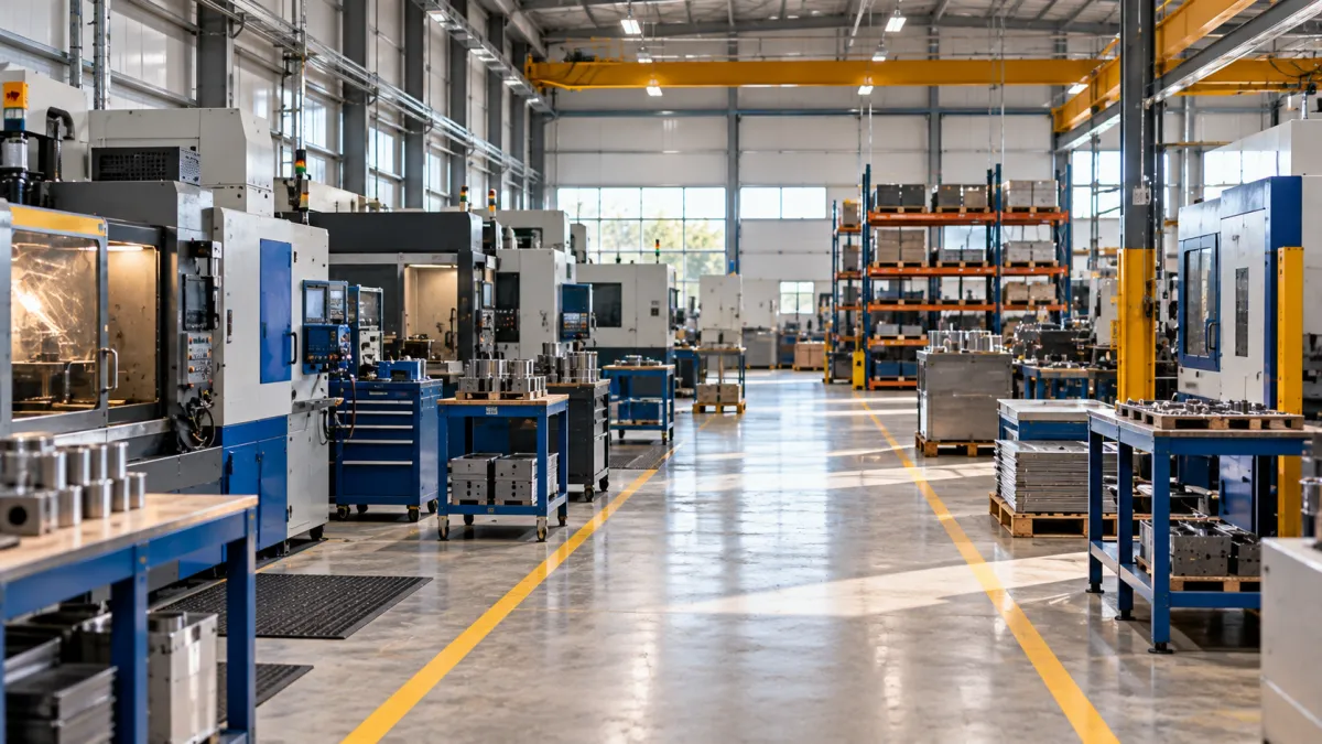 Oficina Industrial Moderna e Organizada