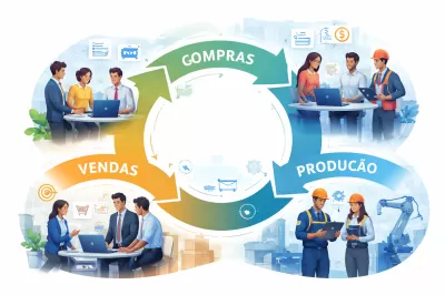 Controle de Produção PCP: Como integrar vendas, compras e produção para mais eficiência.