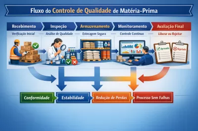 Controle de Qualidade de Matéria-Prima: O Guia Completo para Evitar Prejuízos