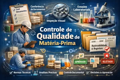 Normas e Processos no Controle de Qualidade de Matéria-Prima