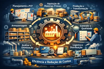 Etapas do Processo de Produção: Como Organizar, Otimizar e Escalar Seu Negócio