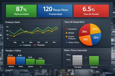 Como um Software para Controle de Produção aumenta a eficiência e reduz desperdícios na indústria