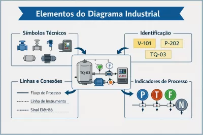 Diagrama Industrial: Como as Indústrias Organizam Processos Complexos