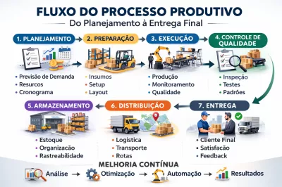 Etapas do Processo de Produção na Prática: Como Aumentar Eficiência e Reduzir Custos