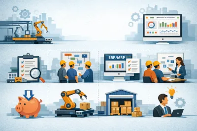 Controle de Produção PCP na Prática: Passo a Passo para Melhorar o Planejamento Industrial