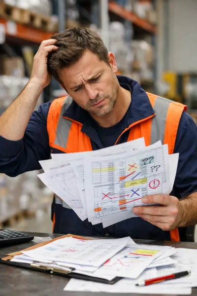 Como o software industrial melhora o controle de estoque ?