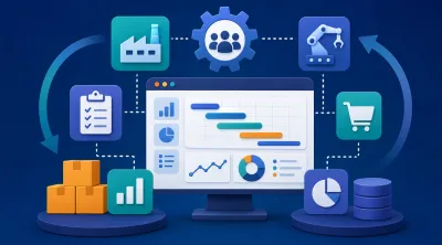 Como um Sistema ERP Facilita o Planejamento Agregado de Produção