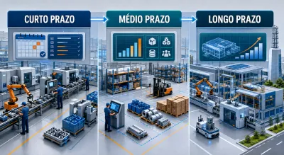 PCP industrial: planejamento de curto, médio e longo prazo