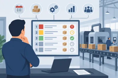 PCP Industrial: Como Definir Prioridades nas Ordens de Produção