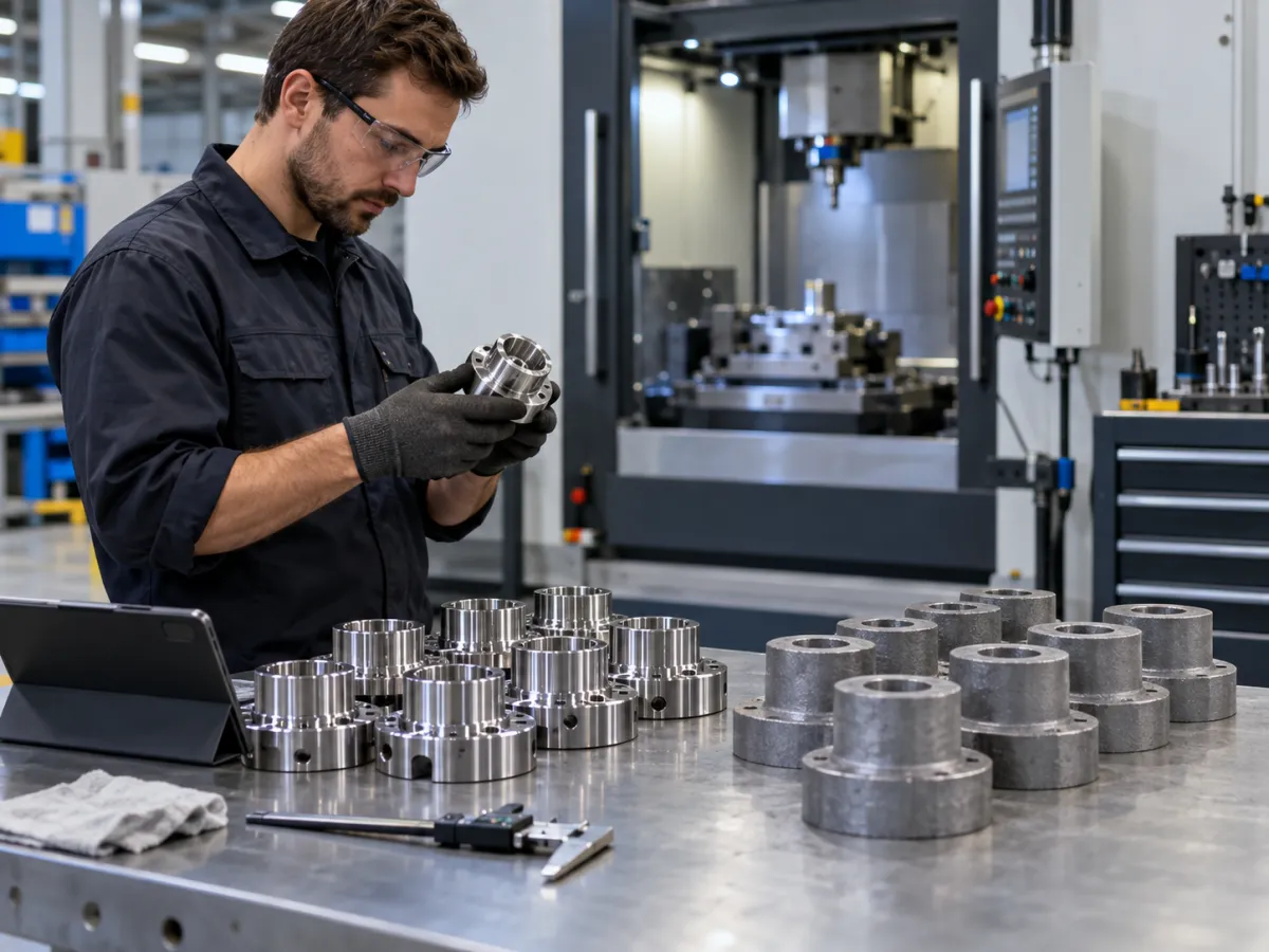 operação industrial sendo acompanhada diretamente