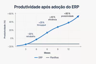 ERP para Empresas de Serviços x Planilhas: Qual é o Mais Eficiente?