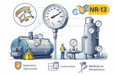 Termômetro Bimetálico: como a ITI Serviços garante conformidade com a NR-13