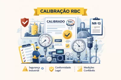 NR13 e Calibração RBC: soluções da ITI Serviços para instrumentos de pressão e temperatura