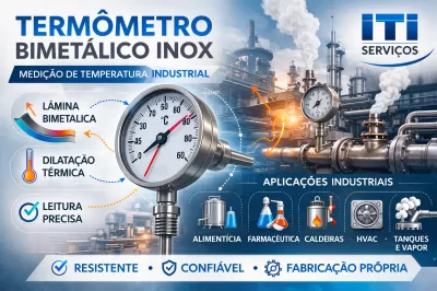 Termômetro Bimetálico Inox: Quando é Necessário e Quais as Vantagens?