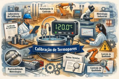 Quando Calibrar um Termopar? Sinais de Falha e Exigências Técnicas