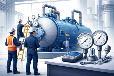 Inspeção NR13: Como Garantir Segurança e Conformidade em Caldeiras, Vasos de Pressão e Instrumentos Industriais