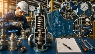 Manutenção de Válvulas Industriais: Guia Completo para Inspeção, Testes e Segurança