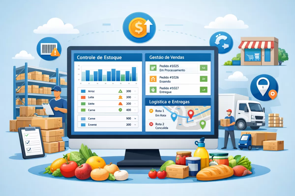 Sistema para Distribuidora de Alimentos: Benefícios, Funcionalidades e Impacto nos Resultados - AtacadistaPro