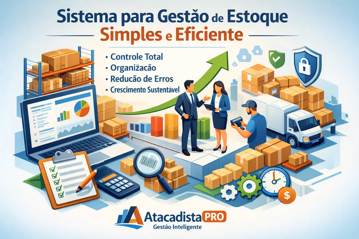 AtacadistaPRO: Sistema para Gestão de Estoque Simples e Eficiente para Empresas que Querem Crescer - AtacadistaPro
