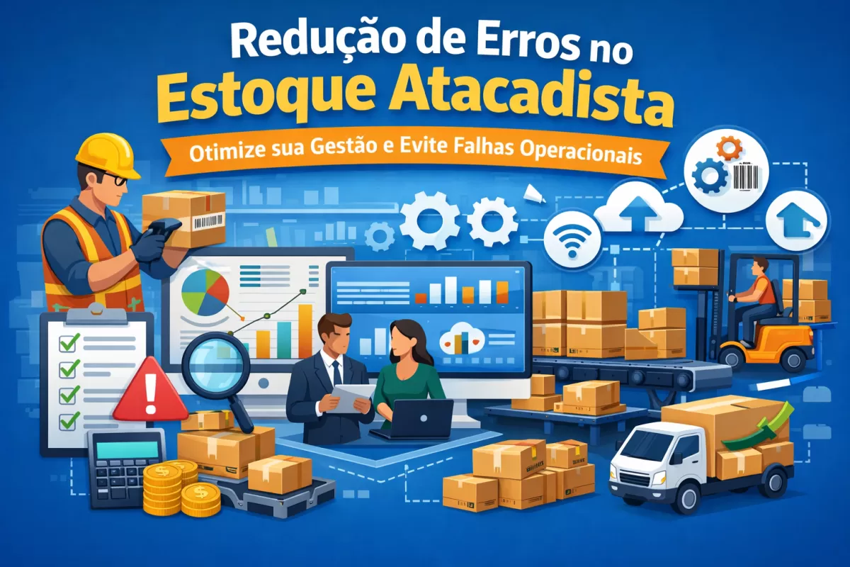 Sistema para Gestão de Estoque Completo: Controle Total em Tempo Real - AtacadistaPro